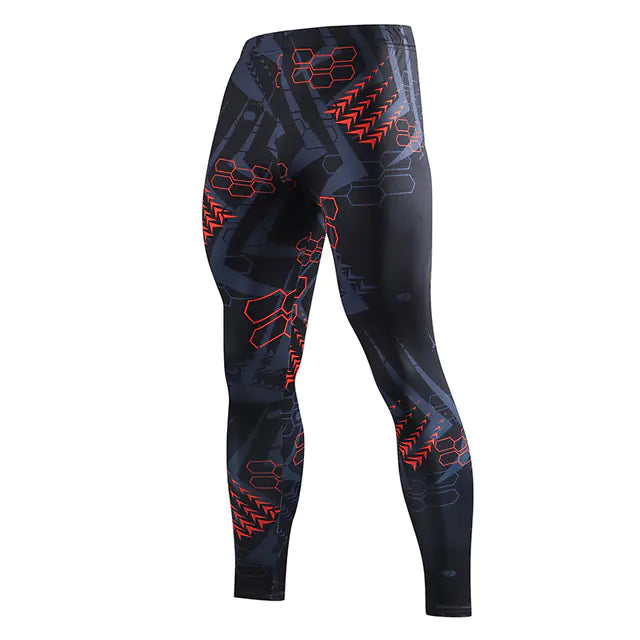 Advanced Compression Tights for Men – Quick-Dry Performance Leggings