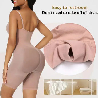 Post-Pregnancy Body Shaper - Medical-Grade Compression Bodysuit for Belly, Waist & Back Support